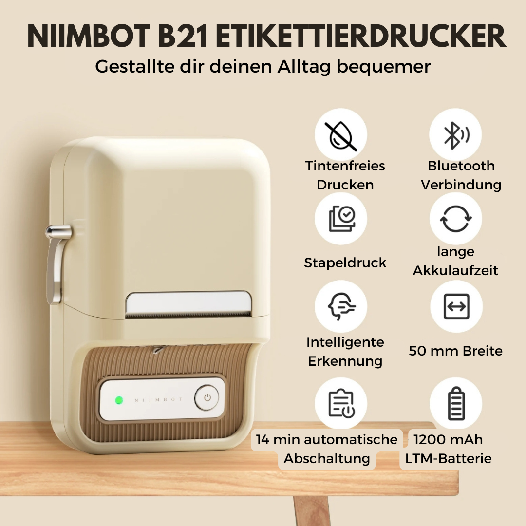 Etikettiergerät Niimbot B21